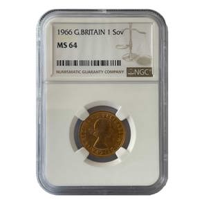 Elizabeth II 1966 Sovereign