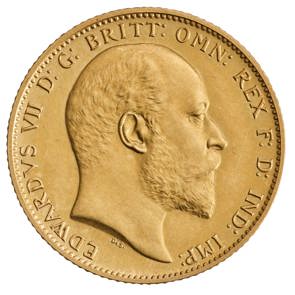 Edward VII 1902 Matte Proof Sovereign