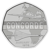 The reverse of the 2025 The Snowman 50p coin.